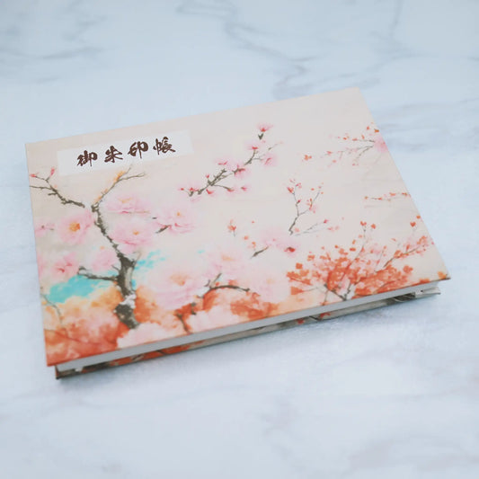 四季彩を和心を感じさせる御朱印帳｜桜と紅葉の華色が心豊かに